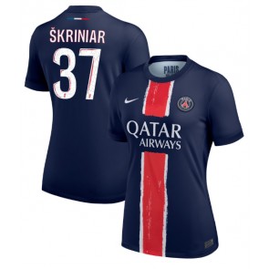 Paris Saint-Germain Milan Skriniar #37 Hemmatröja Kvinnor 2024-25 Kortärmad